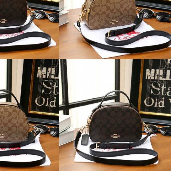 ✵ [ PROMO ] Tas Selempang Wanita Import Serena 2 Ruang Coach New Fashion ➬