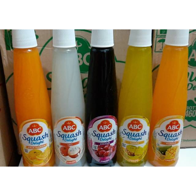 Sirup Abc Squash Delight 460ml Indonesia