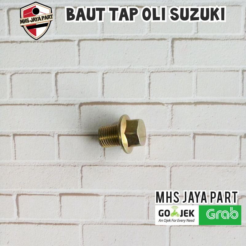 BAUT TAP OLI SUZUKI BAUT PEMBUANGAN OLI MOTOR SUZUKI BAUD OLI