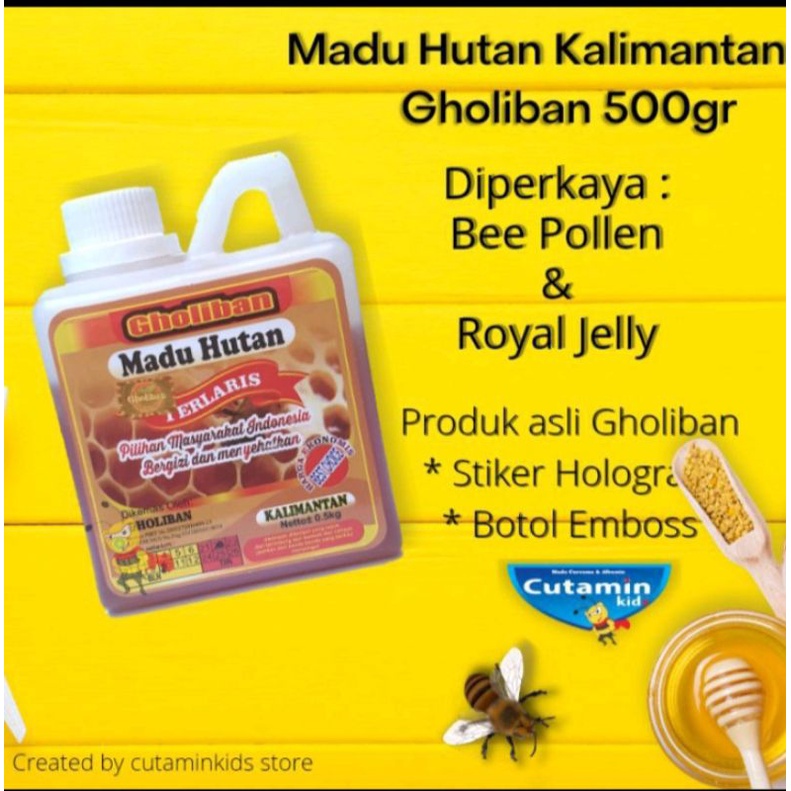 

Madu Gholiban 500 gr