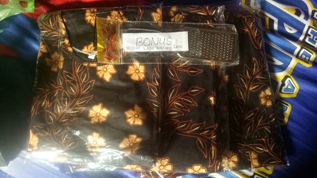 Batik Couple Keluarga Sania Ruffle Ori Ndoro Jowi Dnt Motif Cendrawasih Sogan