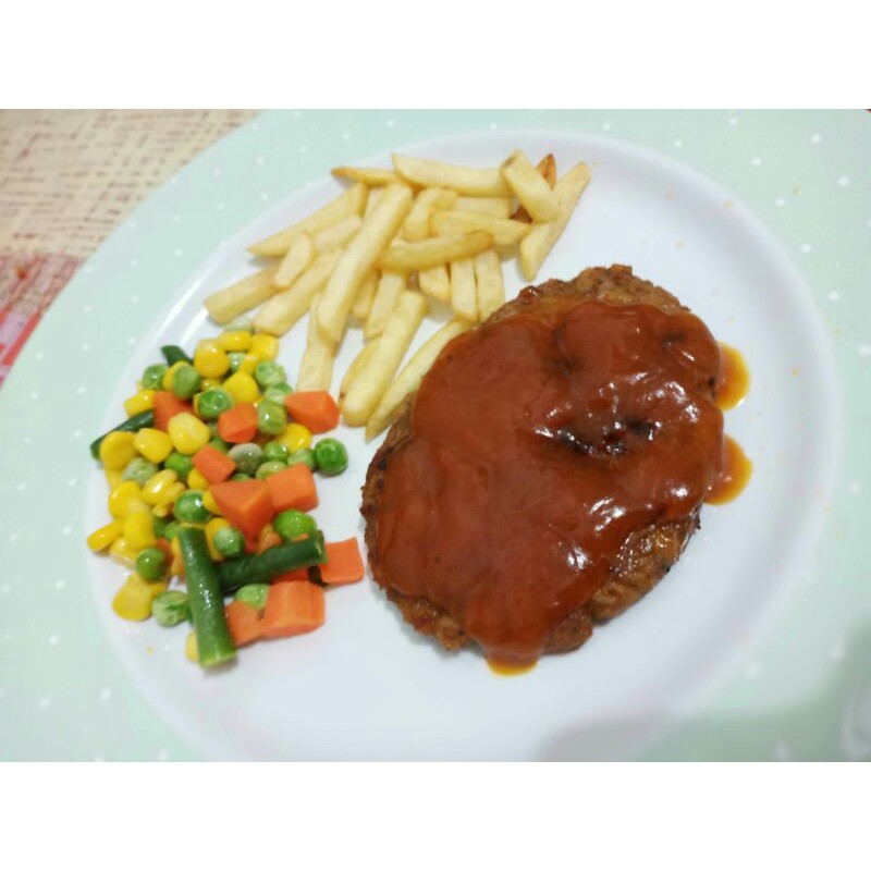 

frozen beef steak