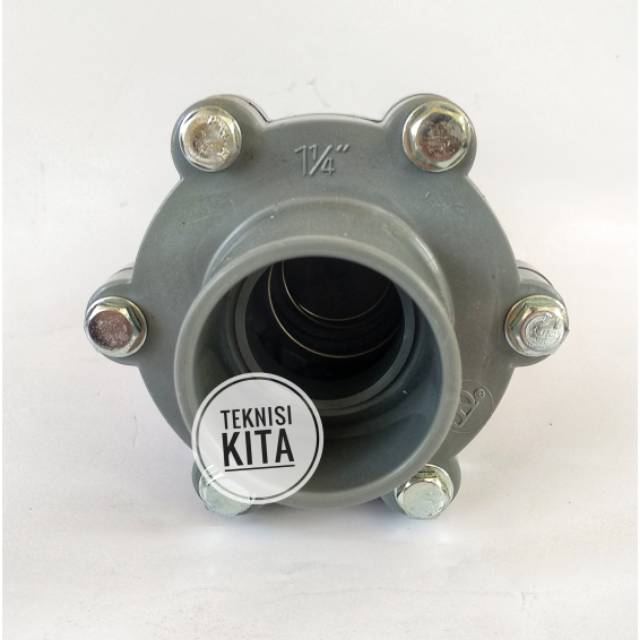 PVC 1.25" Check Valve King Da Jeng Taiwan One Way Cek Valve 1-1/4" inch in