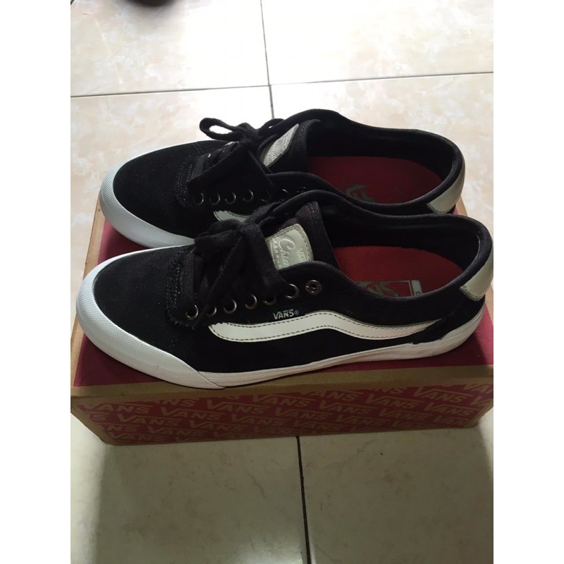 VANS CHIMA PRO 2 BLACK WHITE