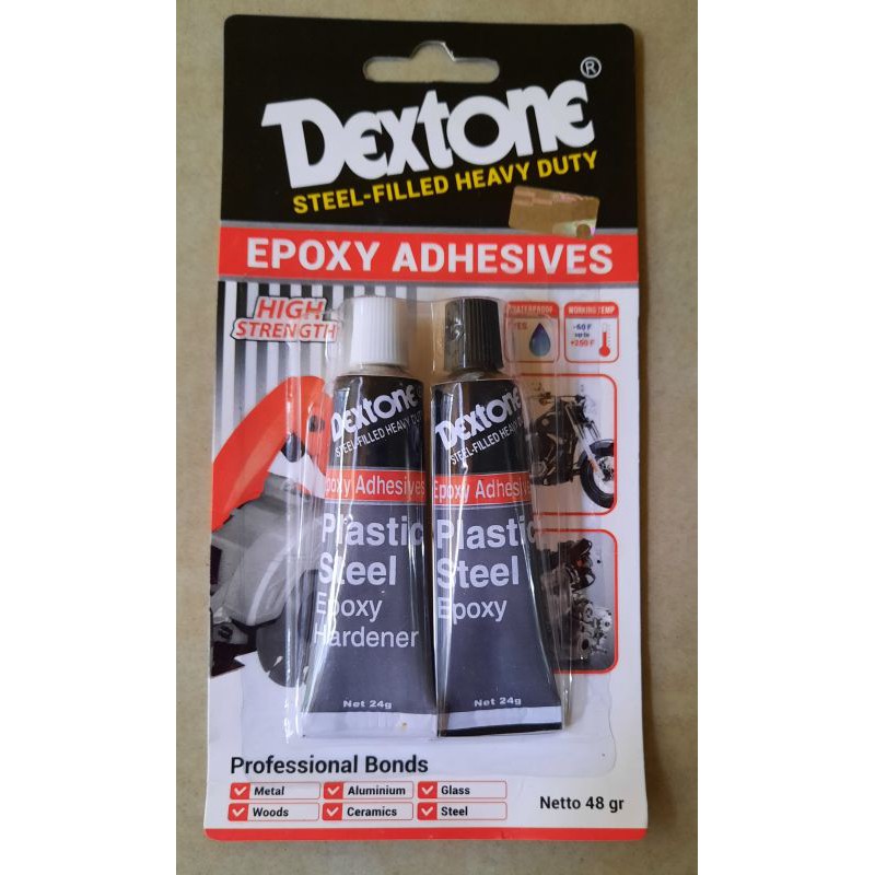 lem besi Dextone(plastic steel) Netto 48 gr