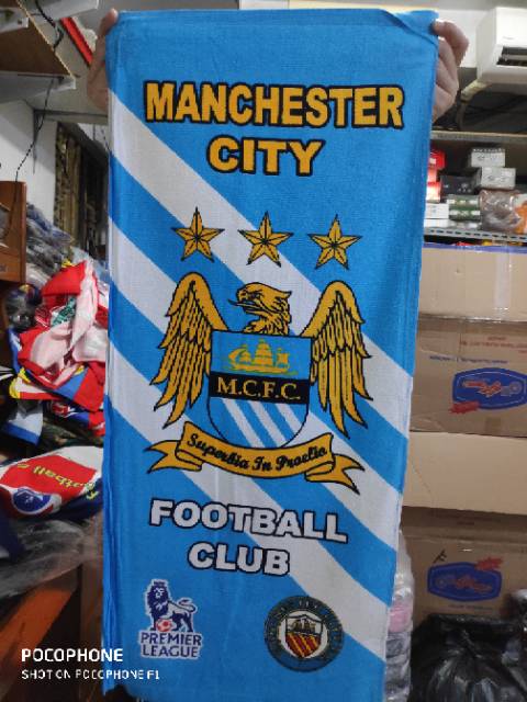 HANDUK BOLA CLUB / HANDUK BOLA DAN MOTIF  KATUN KWALITAS PALING BAGUS, CERAH