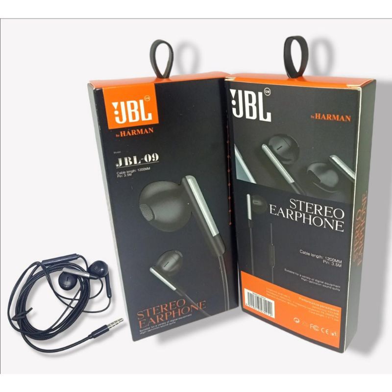 Headset/Earphone JBL Super Mega Bass Stereo Earphone JBL High Sound Pure Bass Quality JBL 001/JBL 006/JBL 009 Stereo Bass pure Bass Quality Bass Handsfree Stereo Bass