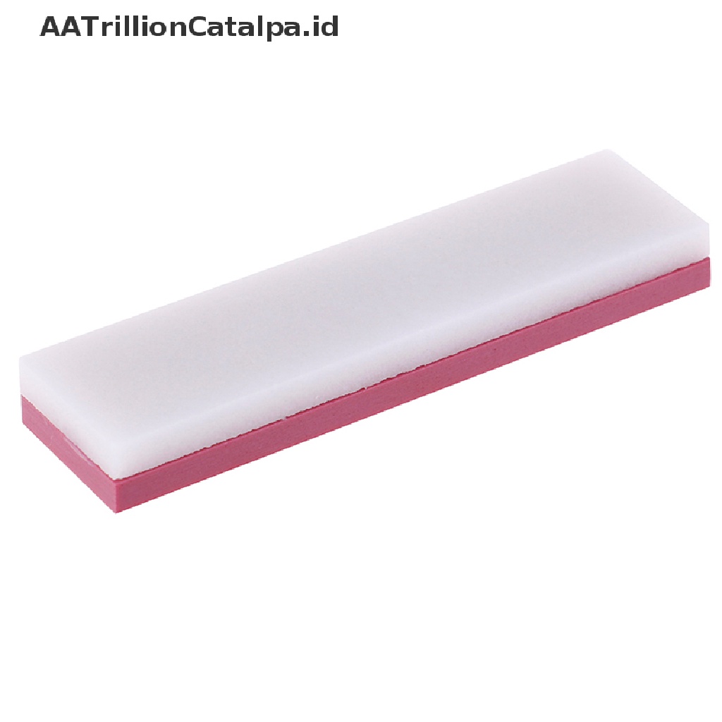 (AATrillionCatalpa) 10000# &amp; 3000# Batu Pengasah Pisau Cukur 2 Sisi