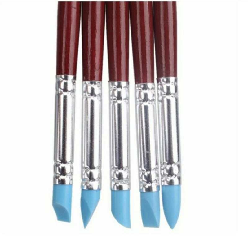 

Silicone Carving Tools / Alat Pottery Clay Sculpting set 5 - Small RB9