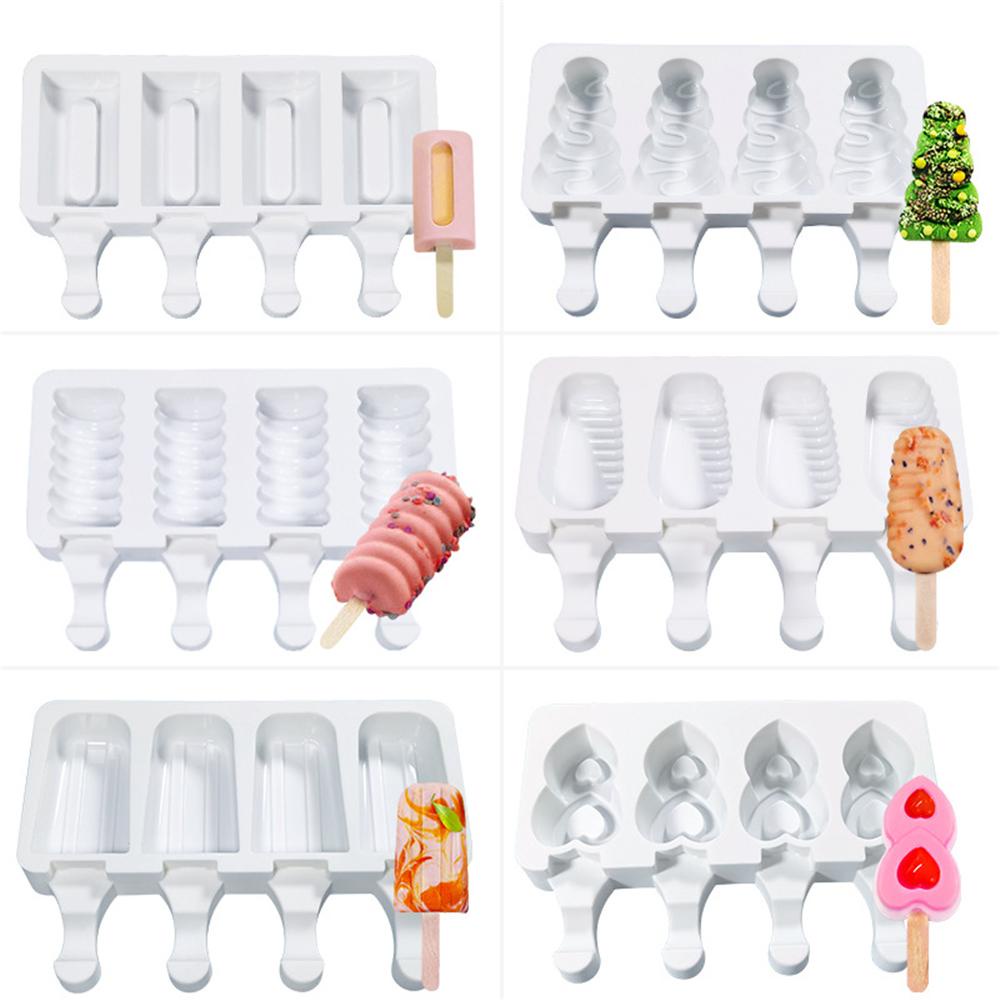 Wonder Cetakan Es Krim Summer Dessert Freezer Cetakan Es Lilin Icebox DIY