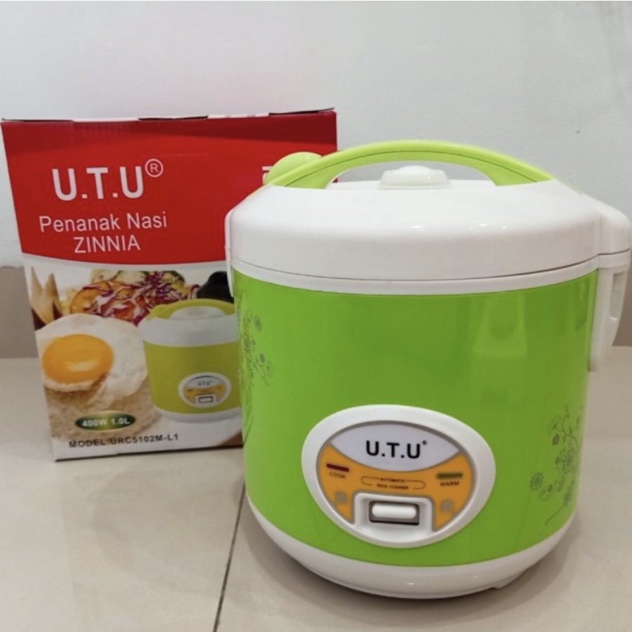 UTU Rice cooker 1 liter Magic com UTU zinnia Penanak nasi Utu 1 Liter