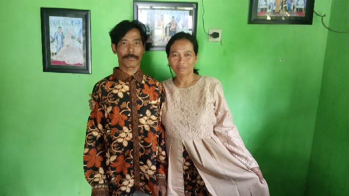 (flashsale) Cp Sarwendah Couple Batik Kebaya Brukat  Jumbo Xl