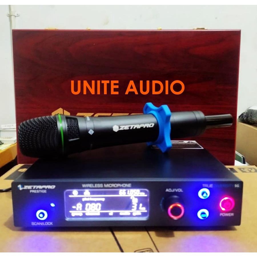 Mic Wireless Zetapro PRESTIGE Single Mic Handheld Genggam Original