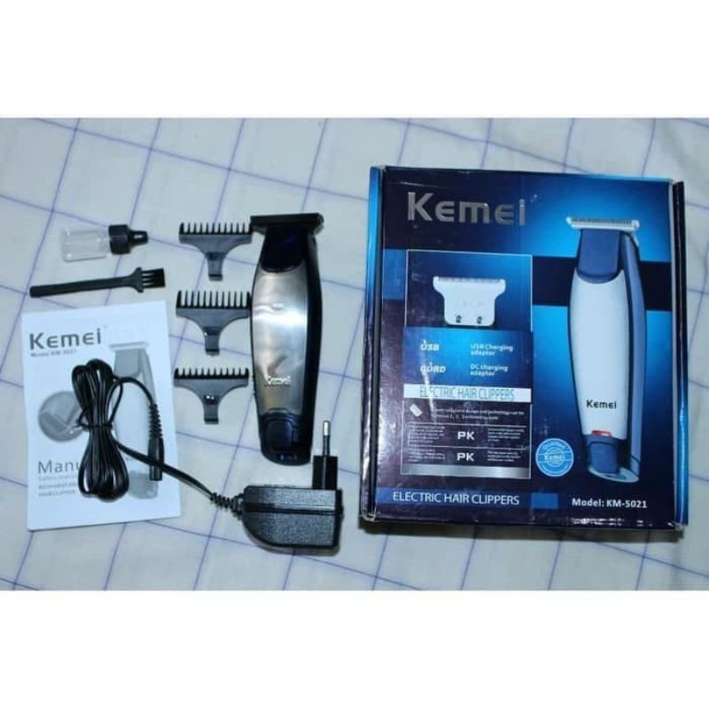 Alat Cukur Rambut Hair Clipper KEMEI KM-5021 Alat Mesin Cukur Rambut