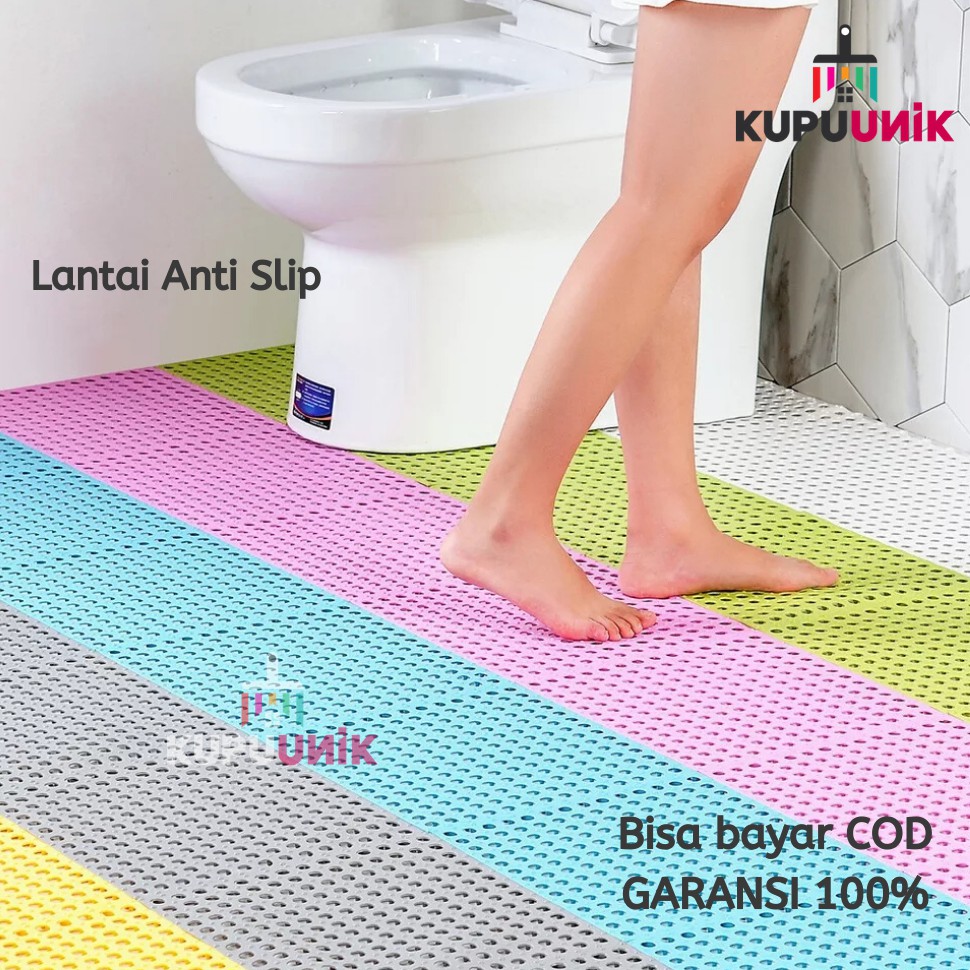 Alas Karpet Lantai Kamar Mandi Dapur  Anti Slip Licin 