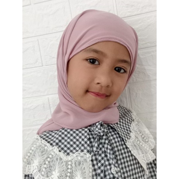 pashmina iner anak pashmina ciput anak