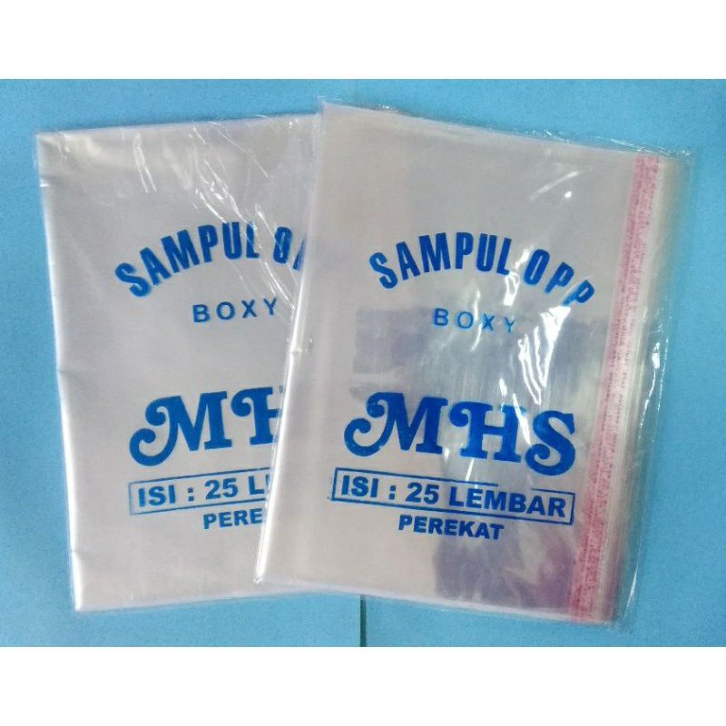 

25LEMBAR /SAMPULPLASTIK BUKU BOXY + PEREKAT