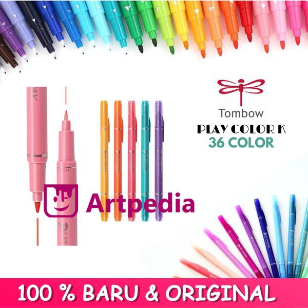 

Terbaru Play Color K 36 Warna by Tombow - Tombow Play Color K - Satuan Diskon