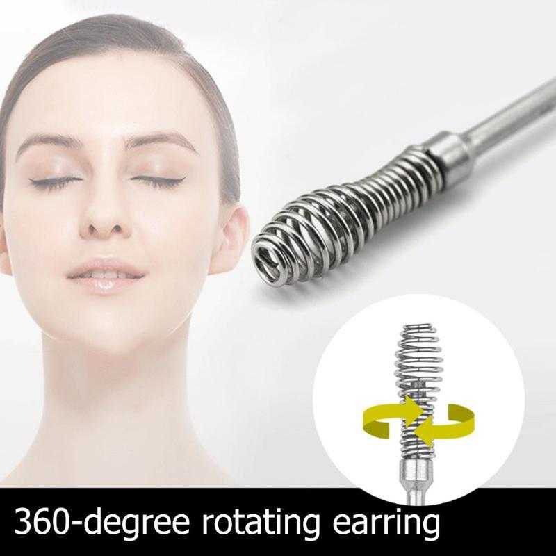 MJ88 ALAT PEMBERSIH TELINGA SET 8 IN 1 KOREK KUPING BAHAN STAINLESS Pembersih Telinga Korek Kuping Ear Wax Picker 7 PCS Super Murah