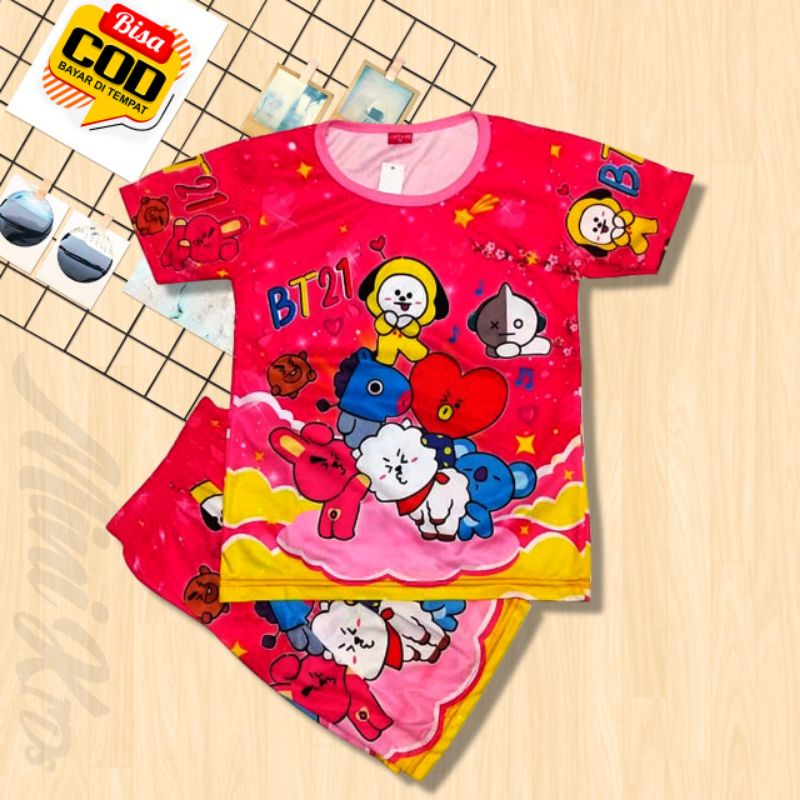 Stelan Baju Anak BT12 Printing