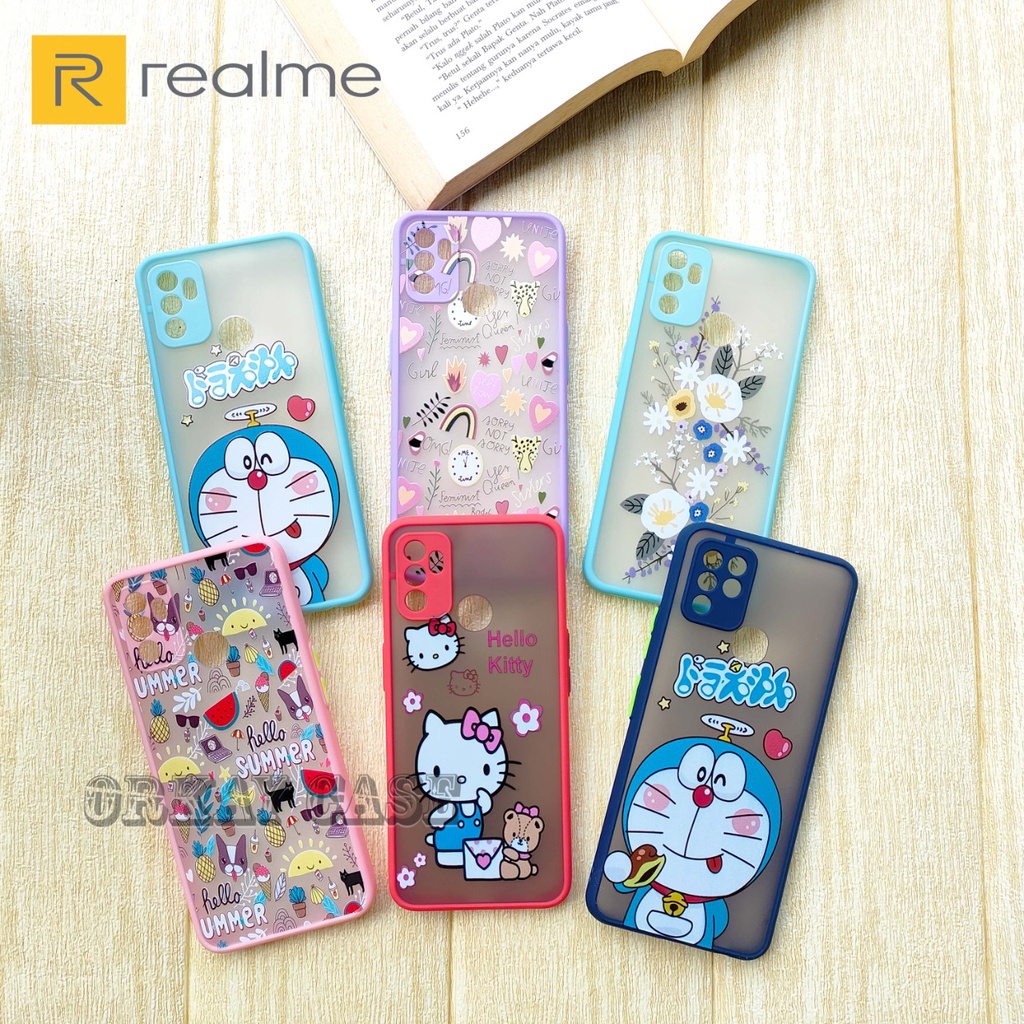 Casing SoftCase Motif Realme C21Y C25Y