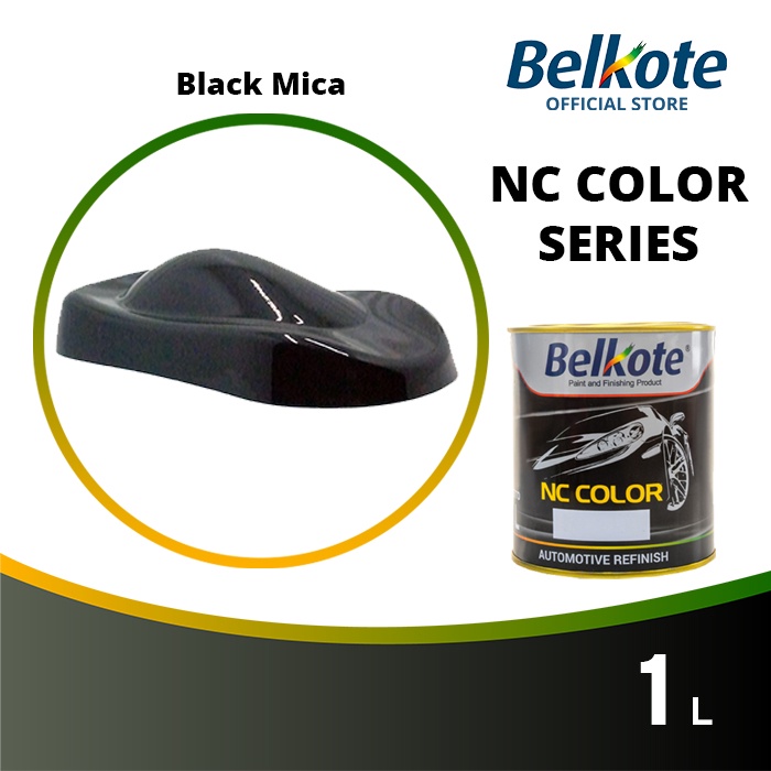 Belkote NC Color Series - Metalic, Black Mica, 1L (Cat Duco / Cat Mobil)