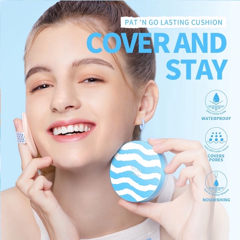 Y.O.U Colorland Pat 'n Go Lasting Cushion ( YOU MAKEUPS OFFICIAL STORE )