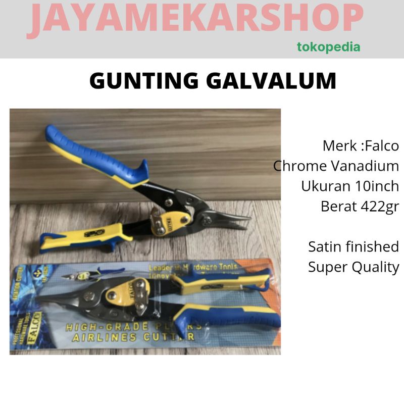 

gunting Galvalum 10" falco
