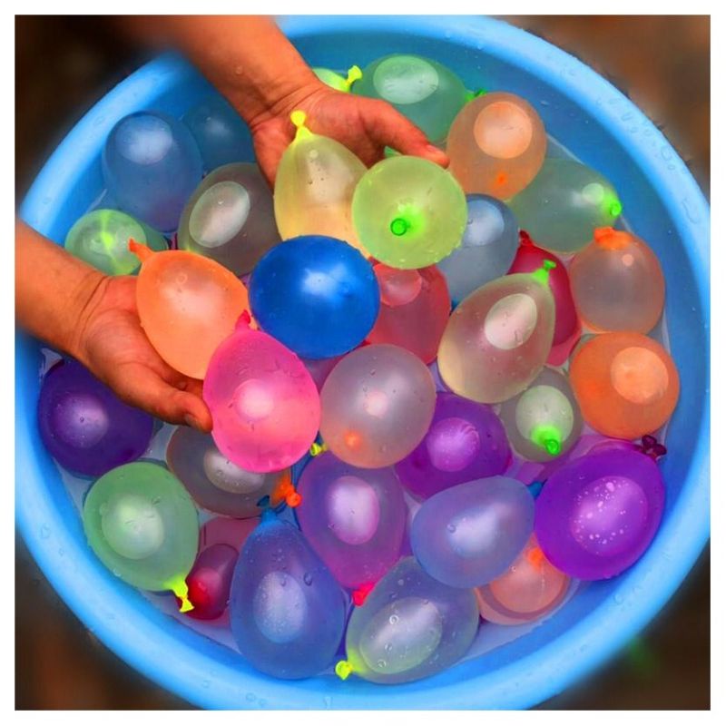 Magic Water Balloons 111pcs Balon Air 1 Set Balon Air 111 pcs Magic Water Balon Balon Air Tangkai