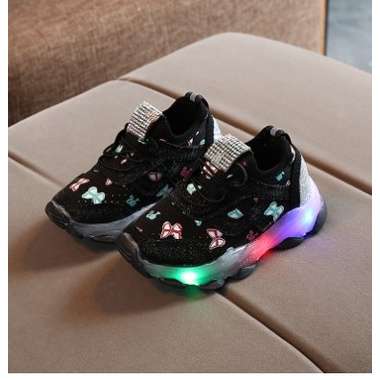 Sepatu anak led sneaker 5012KP