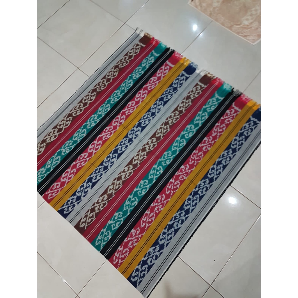 TENUN BLANKET LOLIPOP PELANGI MURAH ETNIK