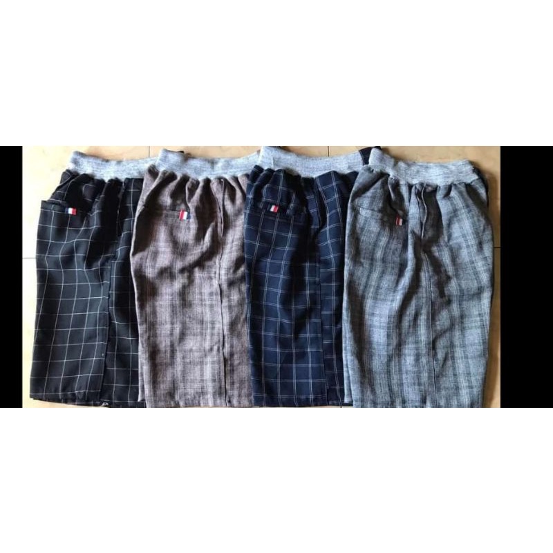 Celana Pendek Tartan Pria Kotak kotak terbaru premium Good Quality