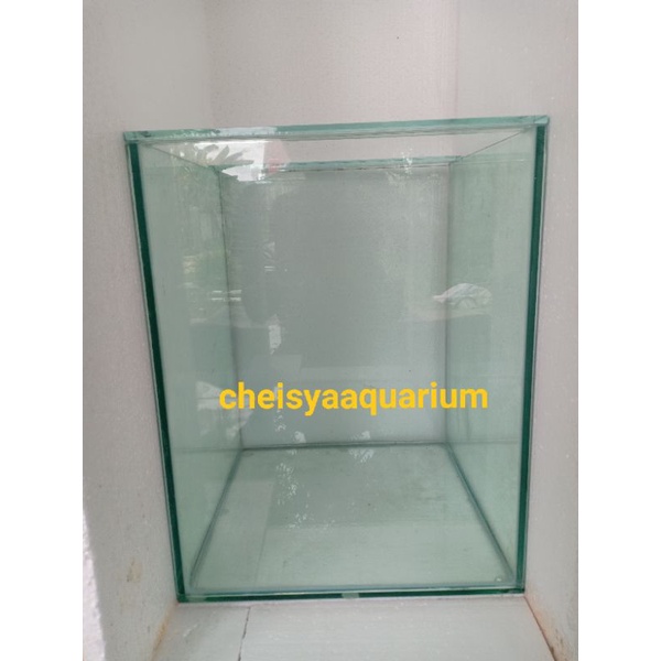 Aquarium kaca aquarium ikan louhan 40x40x50