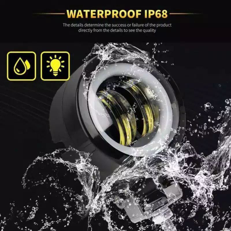 Lampu tembak sorot HJG Cwl 2 Led 30 watt HJG Lampu tembak Daymaker 2 Mata LED  20watt