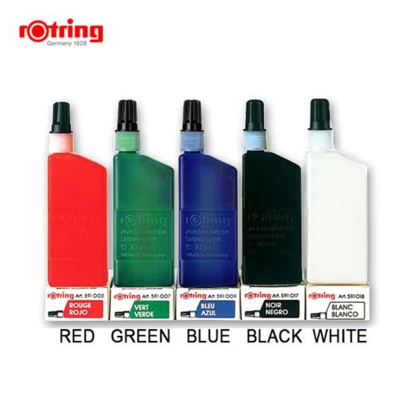 

Rotring Bottle Ink - Tinta Rotring