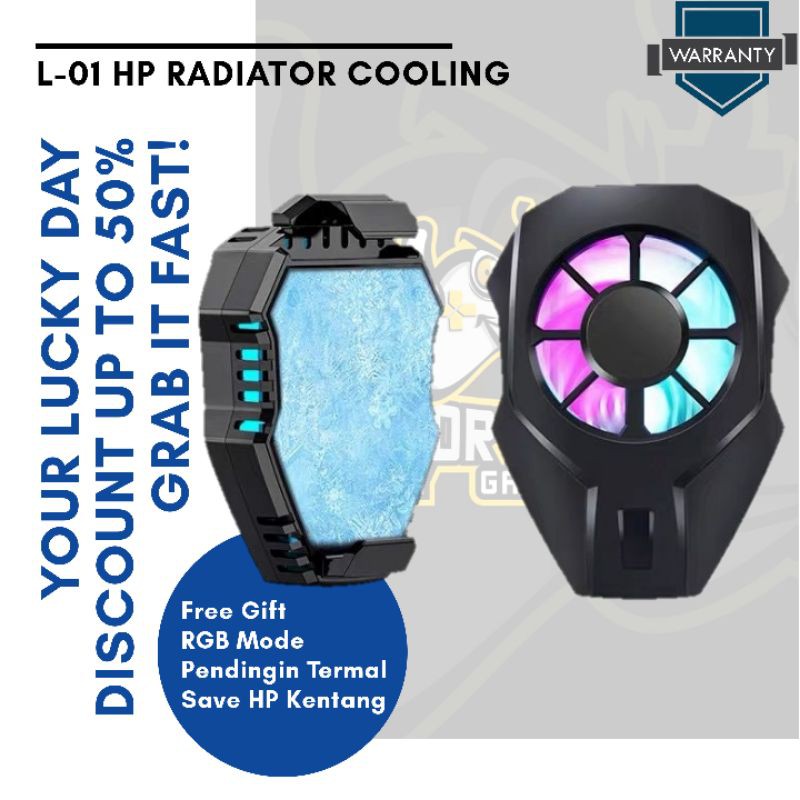 L-01 MOBILE PENDINGIN HP TERMAL SAVE SMARTPHONE KENTANG FREE GIFT