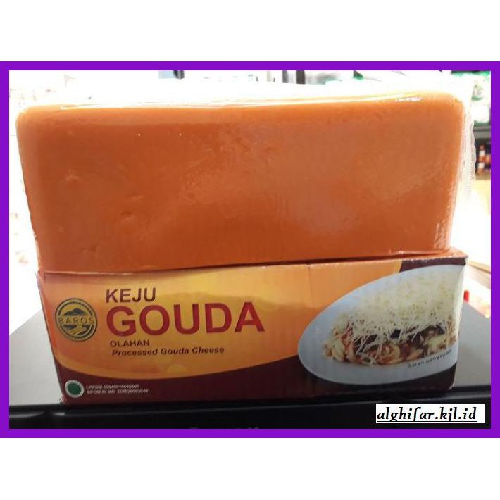 

Ujekujek- Keju Cheddar Orange Baros 2Kg -Original.