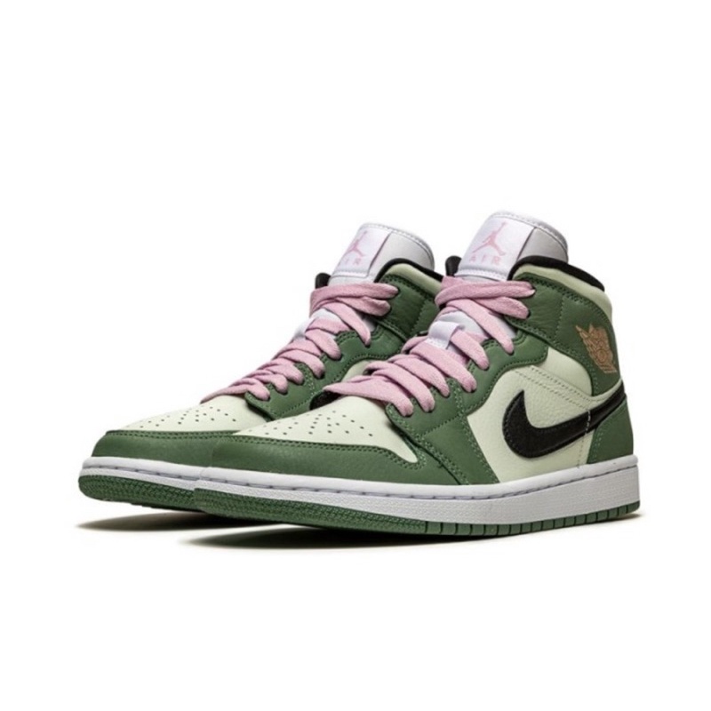 NIKE AIR JORDAN 1 MID DUTCH GREEN size 6,5 W AUTHENTIC