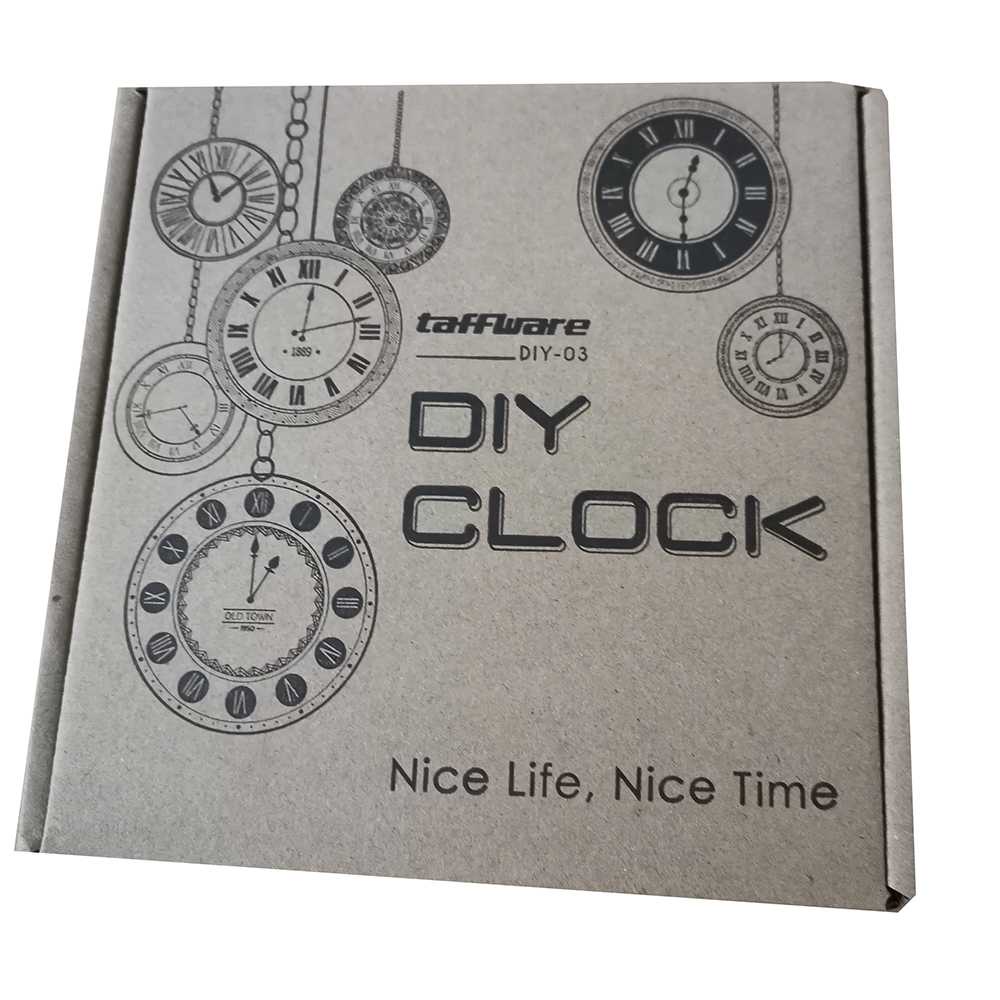 (BISA COD) RVOSTR  Jam Dinding DIY Giant Wall Clock Quartz 30-50cm DIY-03