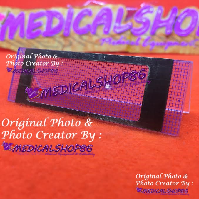 GRIDDED SEDGEWICK RAFTER CELL FOR PLANKTON COUNTING