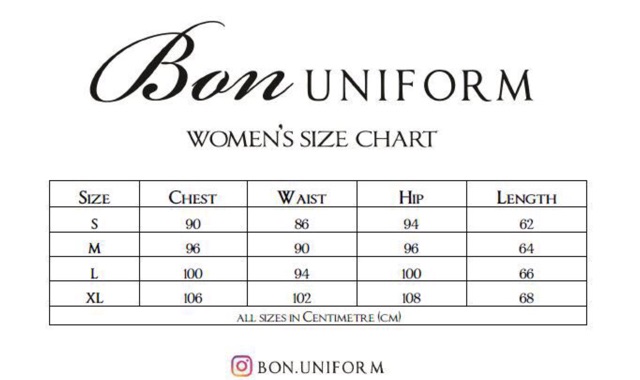 Baju Suster / Seragam Suster Bon Uniform - Premium Nanny’s Uniform  - Mulan Series