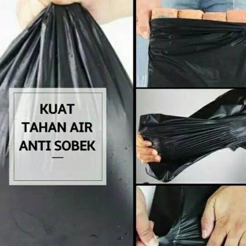 Plastik Polymeiler ukuran 17x30 black isi 100 lembar