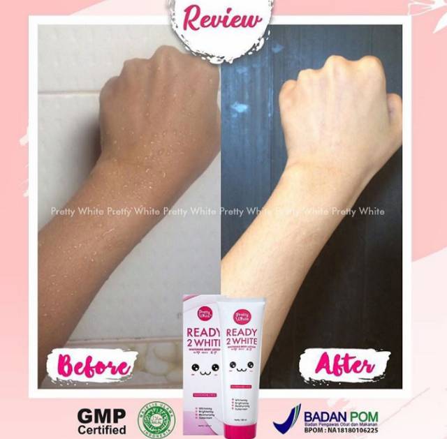 [BPOM] Pretty White Ready 2 White Bodylotion 150ml