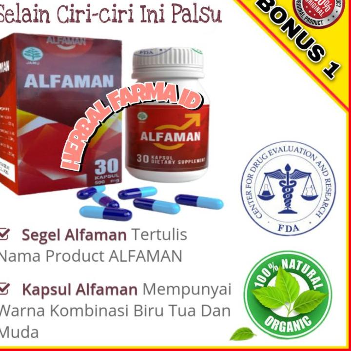 Big Sale - ALFAMAN ASLI - Ciri Alfaman Asli untuk pria ~