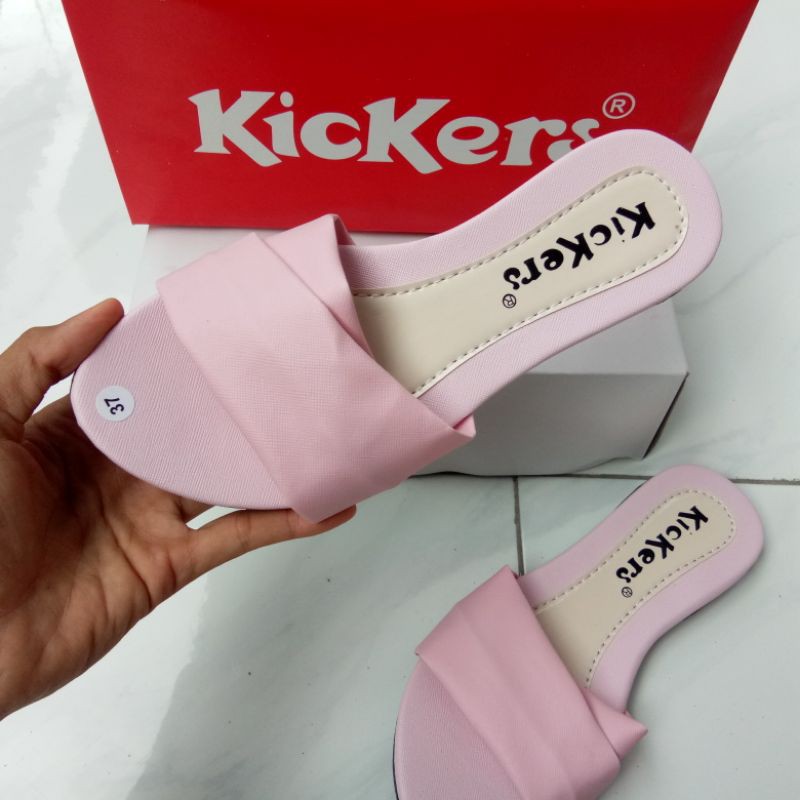 KICKERS SANDAL WANITA Slop Pinky MS.32