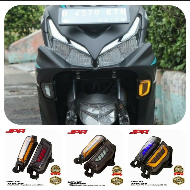 Lampu Sen Aerox Led JPA senja dan Sen Aerox Old SEN JPA NEW AEROX CONNECTED 2021 2022