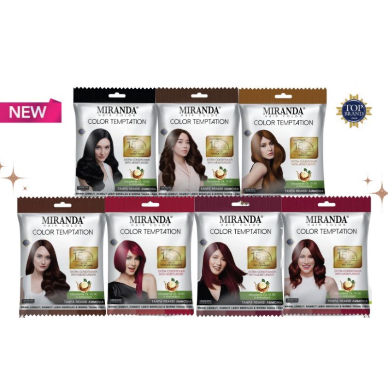MIRANDA Hair Color Temptation - 3x20ml