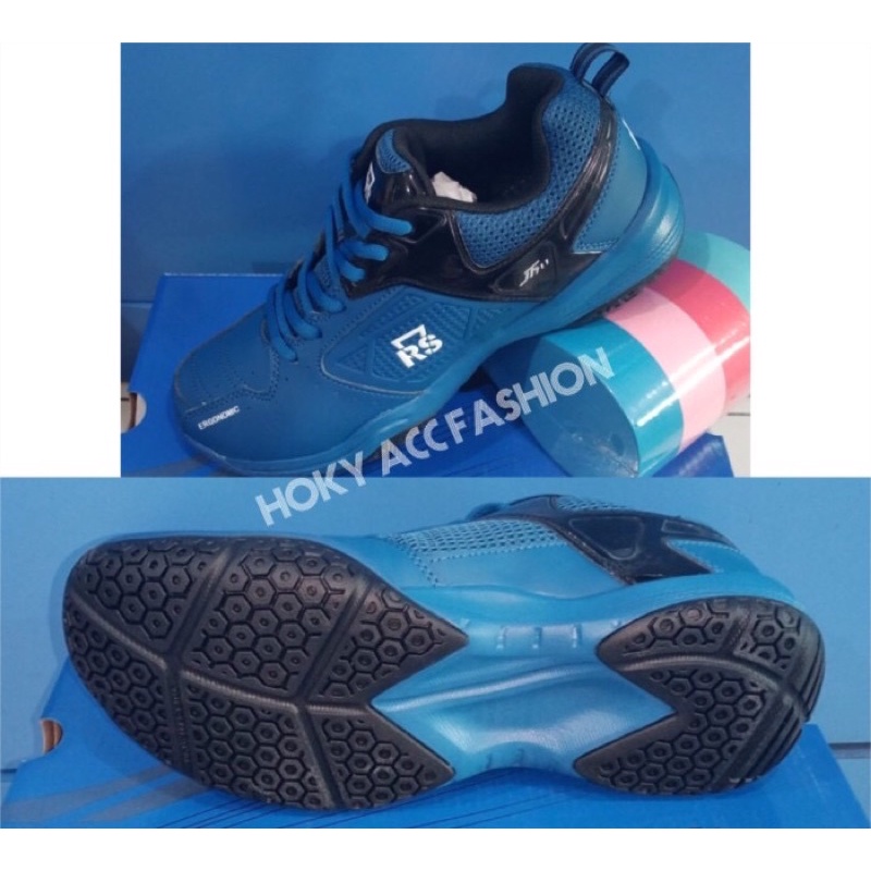 Sepatu Badminton RS JEFFER 711 - rs jf 711 Original