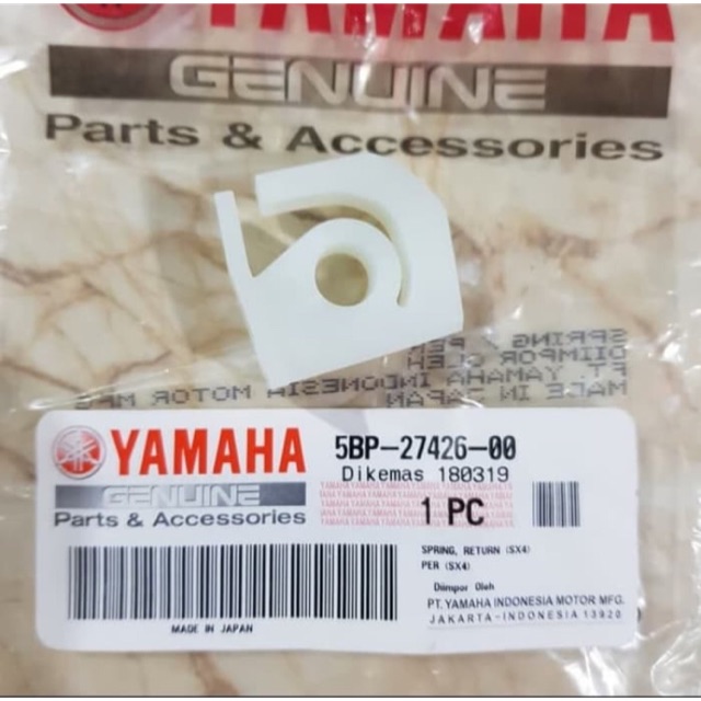 PLASTIK FOOTSTEP INJAKAN VIXION OLD NVA SCORPIO ASLI ORI YAMAHA 5BP 27426 00