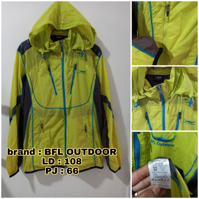 JAKET OUTDOOR TIPIS BRAND BFL OUTDOOR